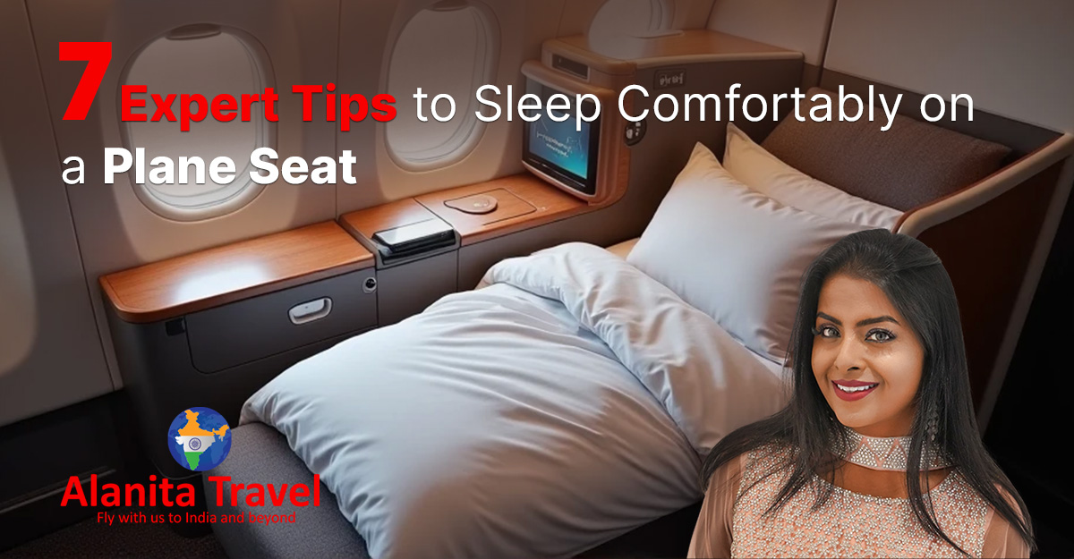 7 Expert Tips to Sleep Comfortably on a Plane Seat